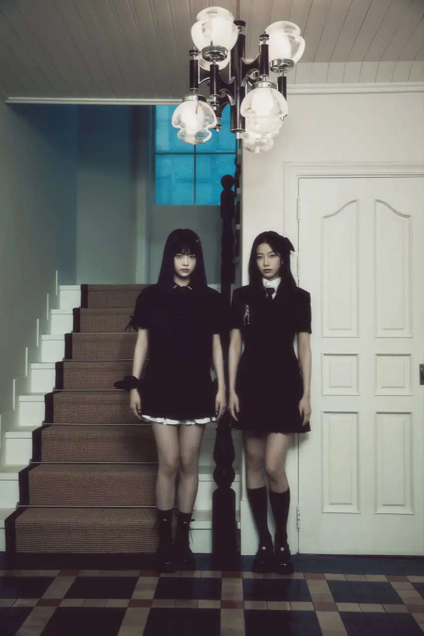 LE SSERAFIM JAPAN 3rd Single「CRAZY」CONCEPT PHOTO｜BLACK INSANITY