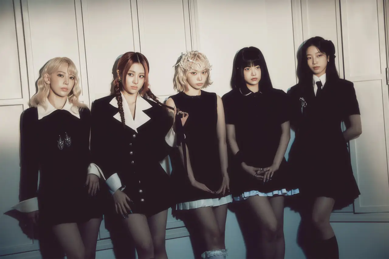 LE SSERAFIM JAPAN 3rd Single「CRAZY」CONCEPT PHOTO｜BLACK INSANITY