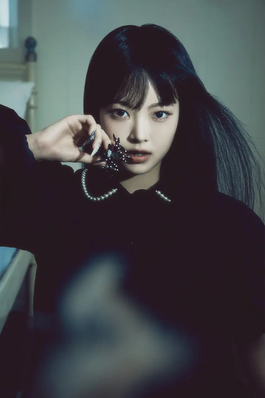 LE SSERAFIM JAPAN 3rd Single「CRAZY」CONCEPT PHOTO｜BLACK INSANITY