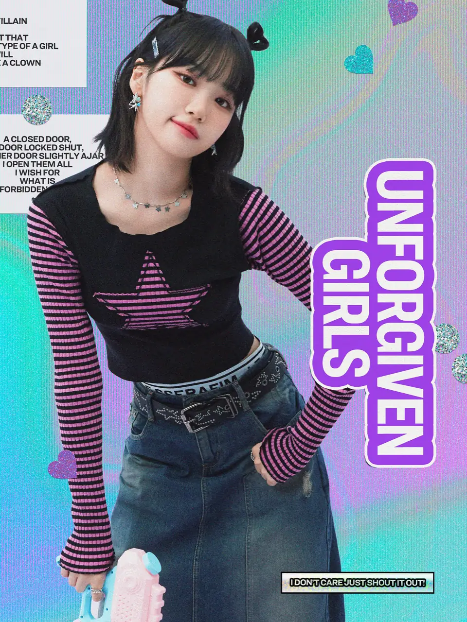 LE SSERAFIM JP 2nd SG「UNFORGIVEN」CONCEPT PHOTO｜CANDY PINK