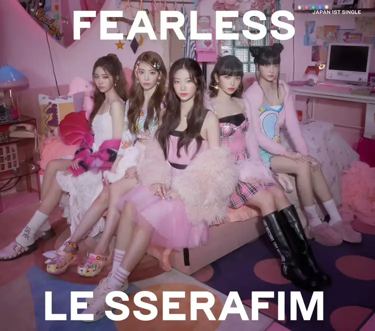 LE SSERAFIM Japan debut single『FEARLESS Japanese ver.』