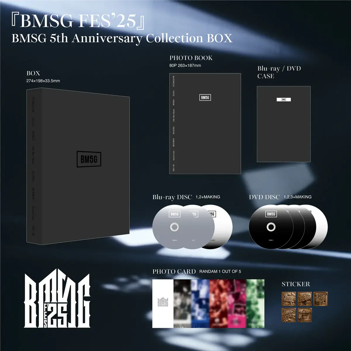 BMSG BMSG ARTIST｜BMSG FES2025 Package