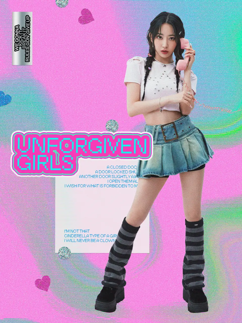 LE SSERAFIM JP 2nd SG「UNFORGIVEN」CONCEPT PHOTO｜CANDY PINK