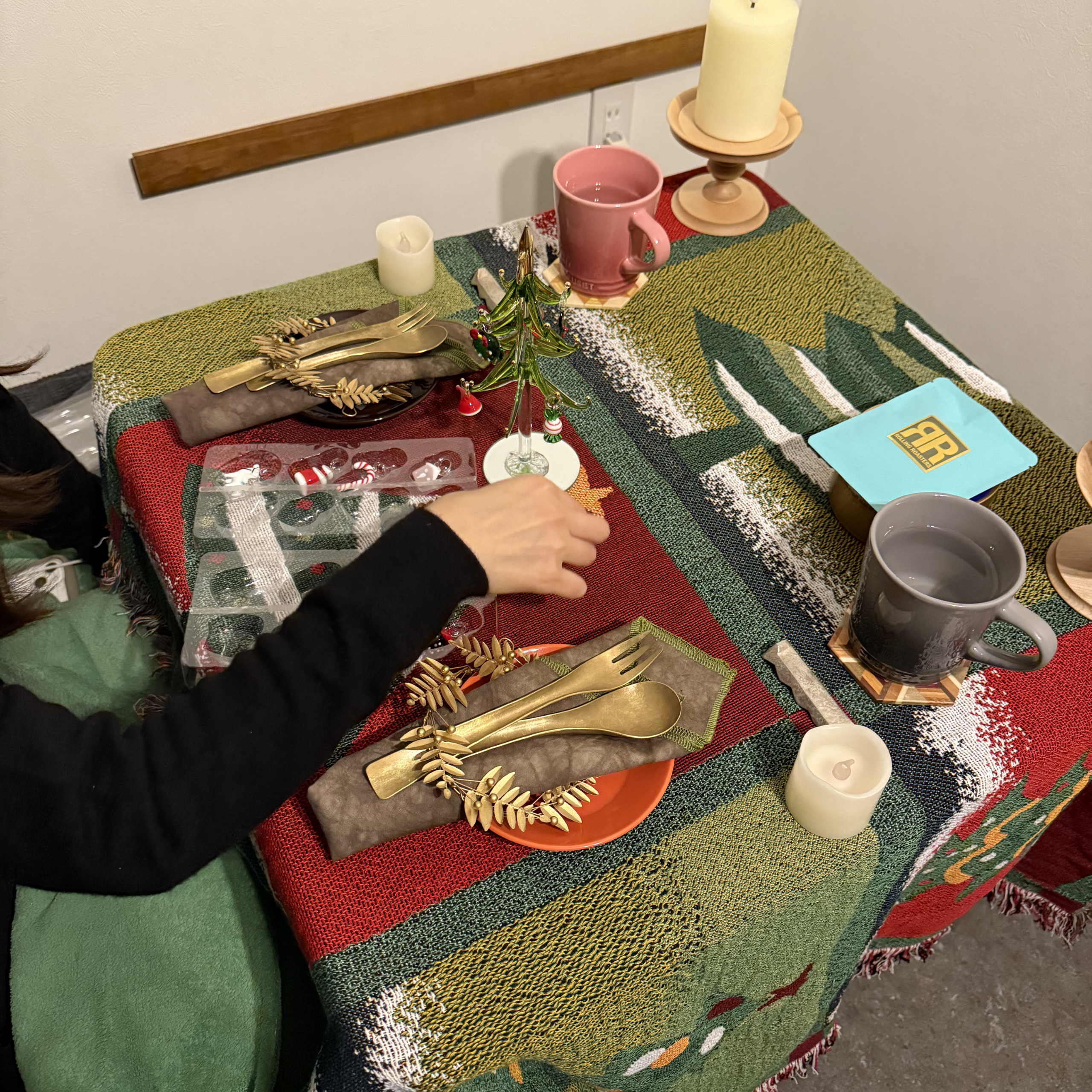 テーブル上の雰囲気