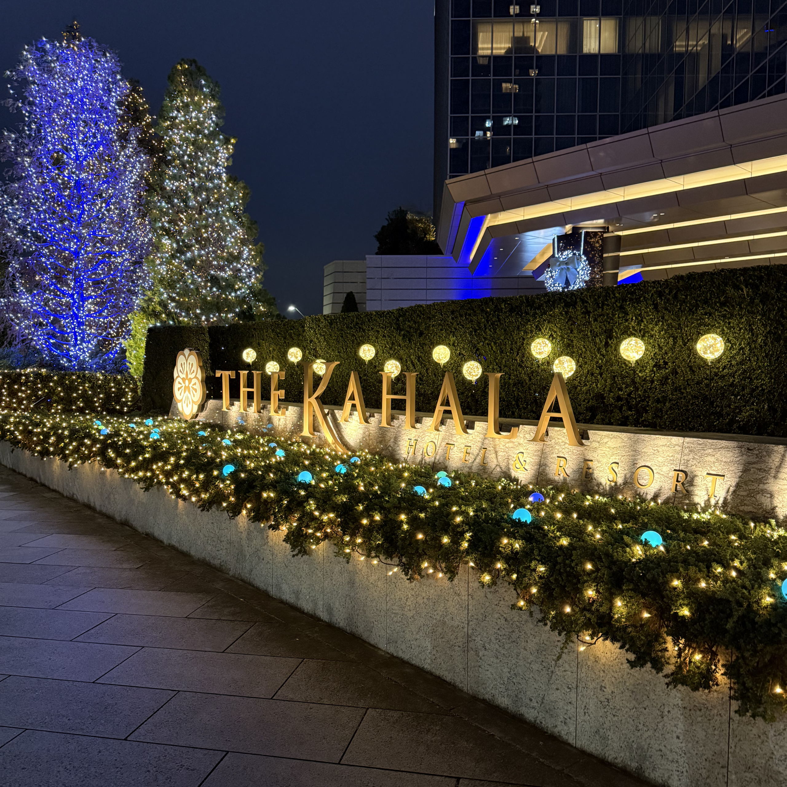 ザ・カハラのクリスマスケーキ