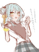 香穂の黒インナー
