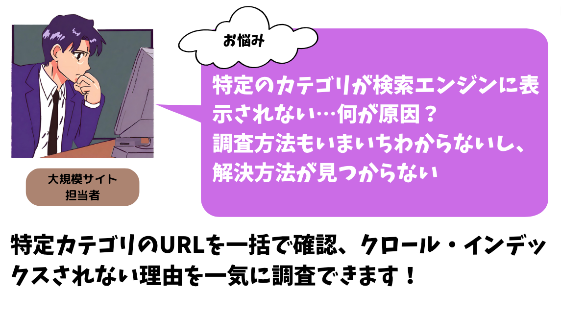 特定カテゴリのインデックスされない理由がわからない！効率的な調査と解決策の見つけ方