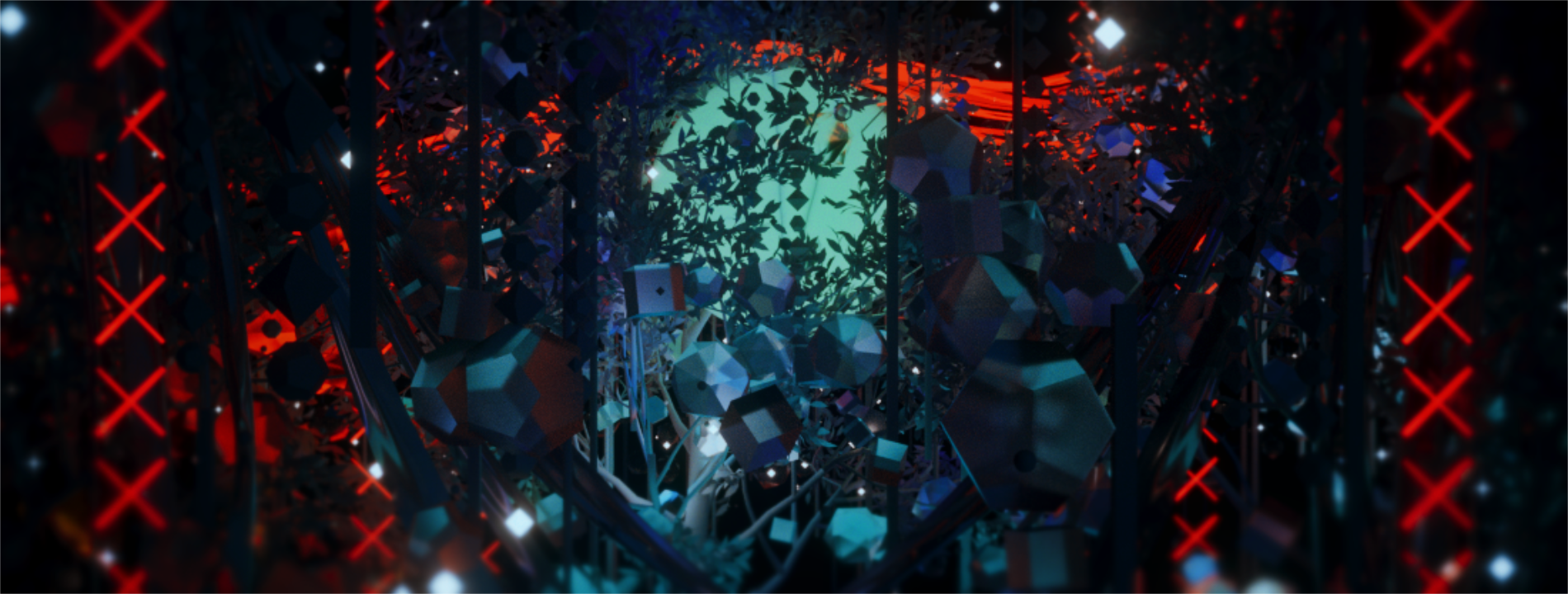 『V.LIVE UNITE #01』 背景映像演出