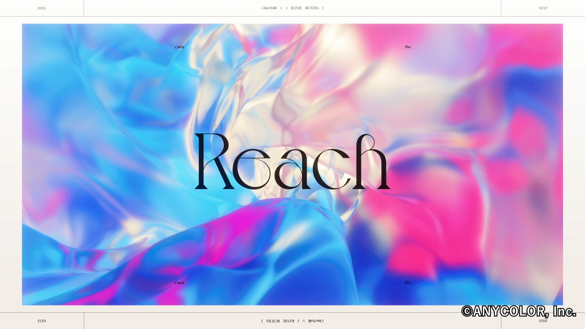 ChroNoiR『Catch Fire』MV 背景CG