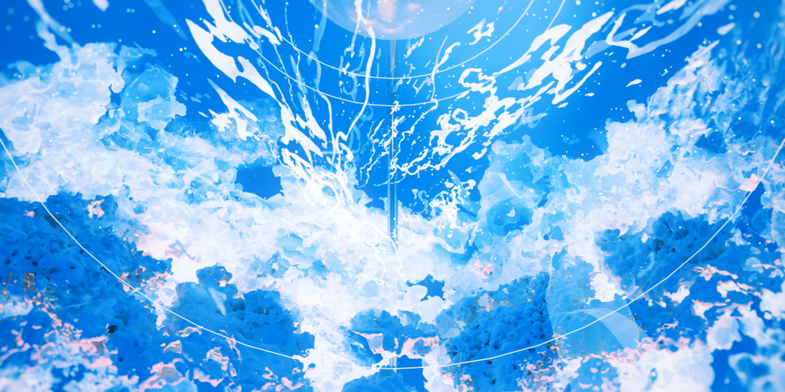 YOASOBI / HEAD IN THE CLOUDS 背景演出