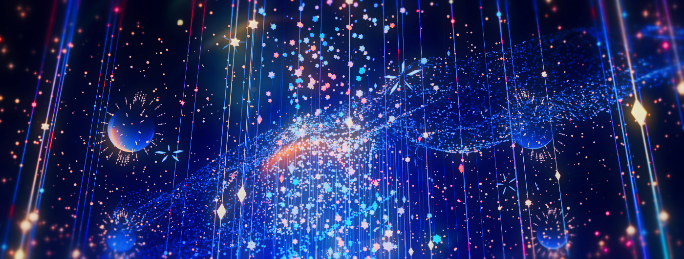 『V.LIVE UNITE #01』 背景映像演出