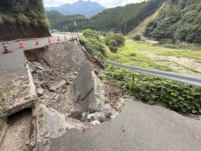 2025年8月豪雨災害によるコース調査が完了しました