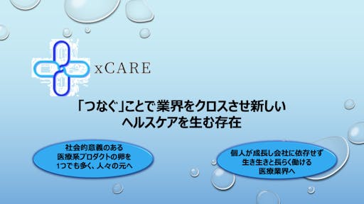 メディカル業界向けエキスパート人材プラットフォーム運営のxCAREがシードで3000万円の資金調達
