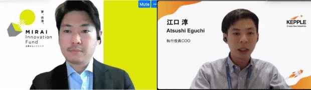 (左)坂本氏/(右)ケップル COO 江口 写真