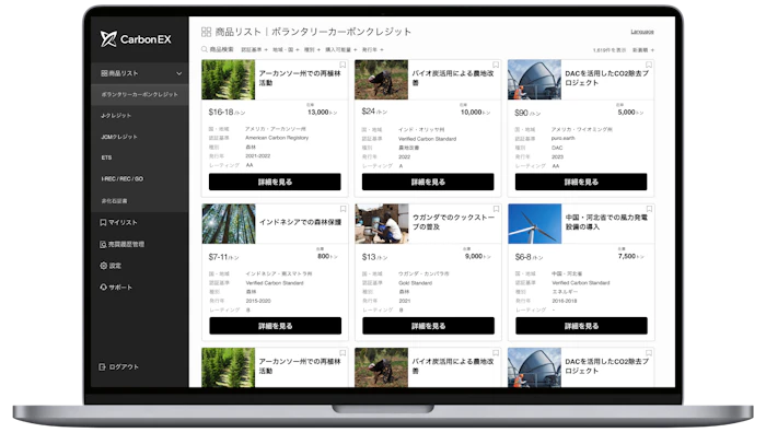 カーボンクレジット イメージ画像