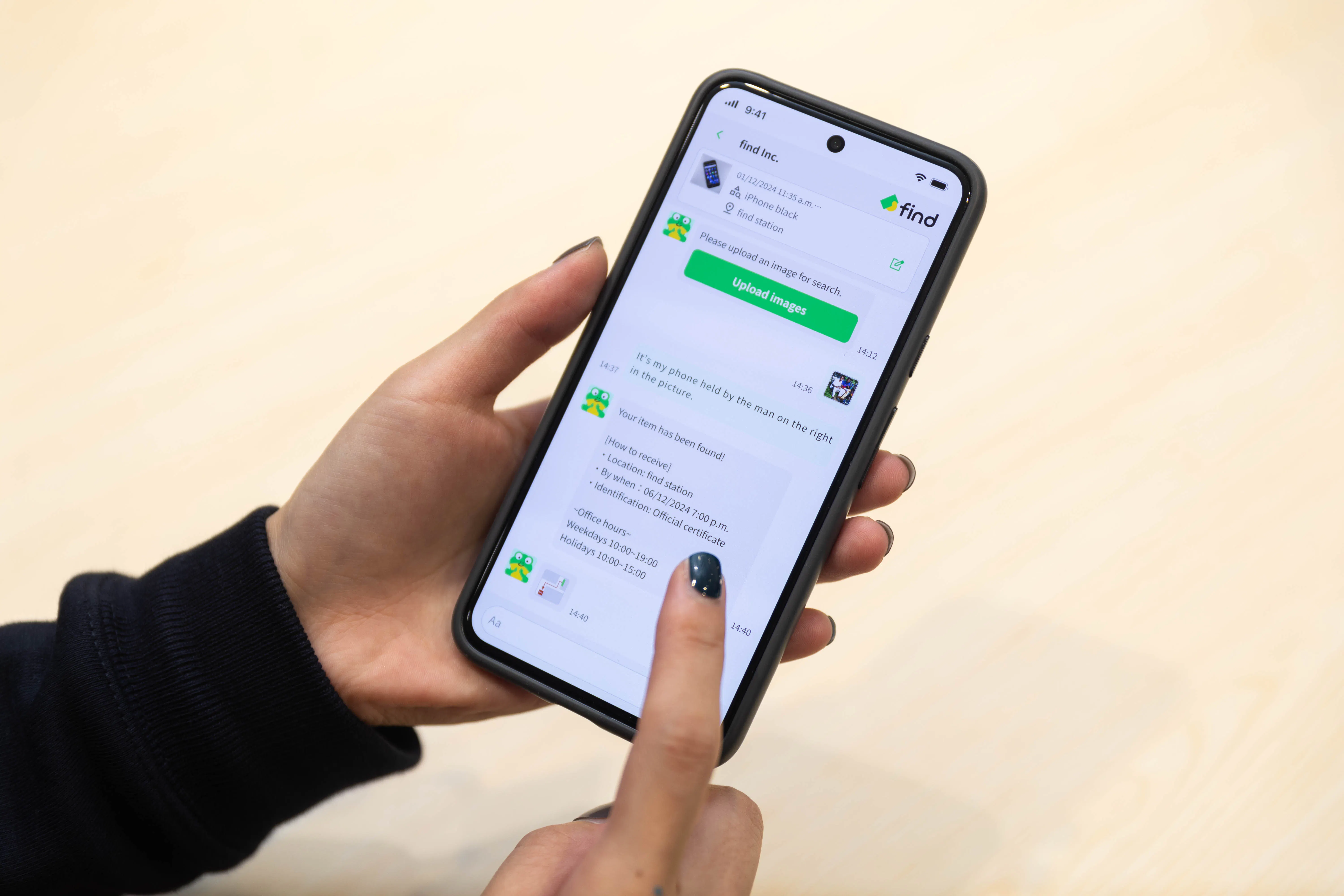 多言語チャットの写真イメージ