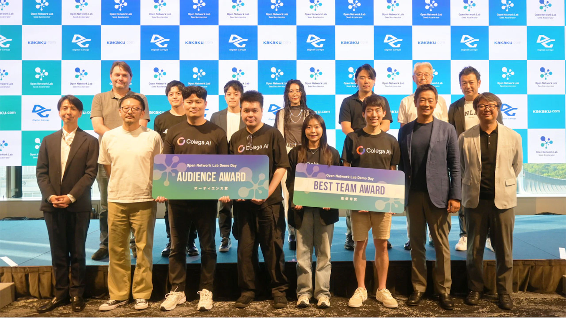 【開催レポート】Open Network Lab 第31期 Demo Day｜Colega AIが2冠を達成