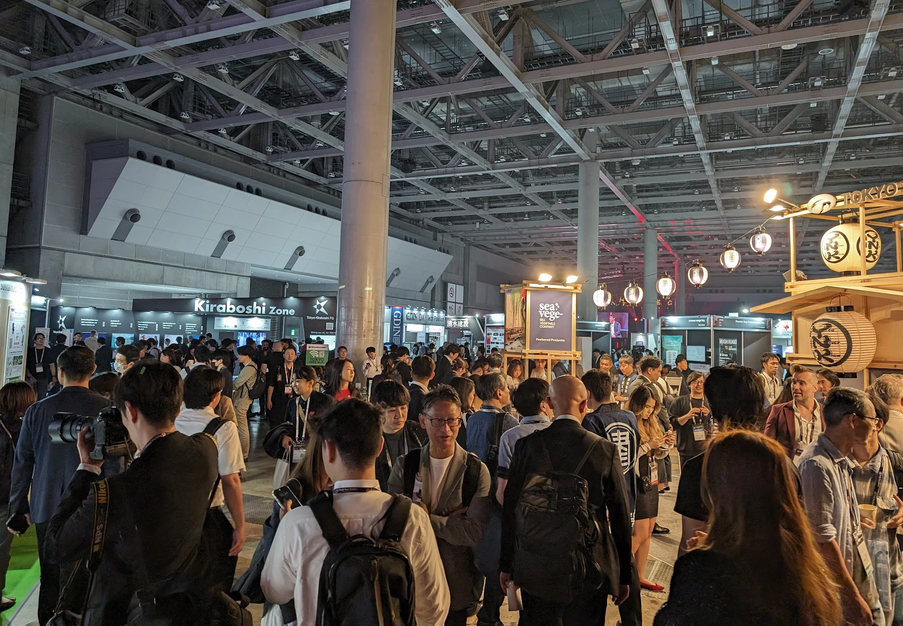 入り口近くの様子