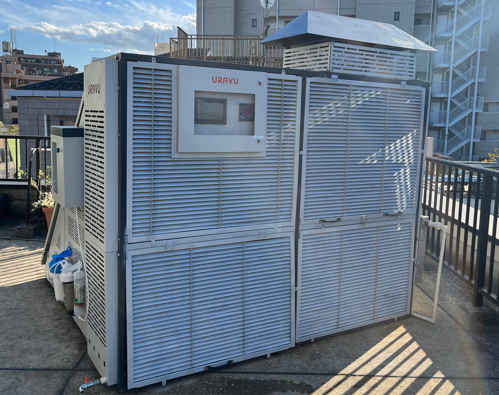 開発中のAWG試験装置