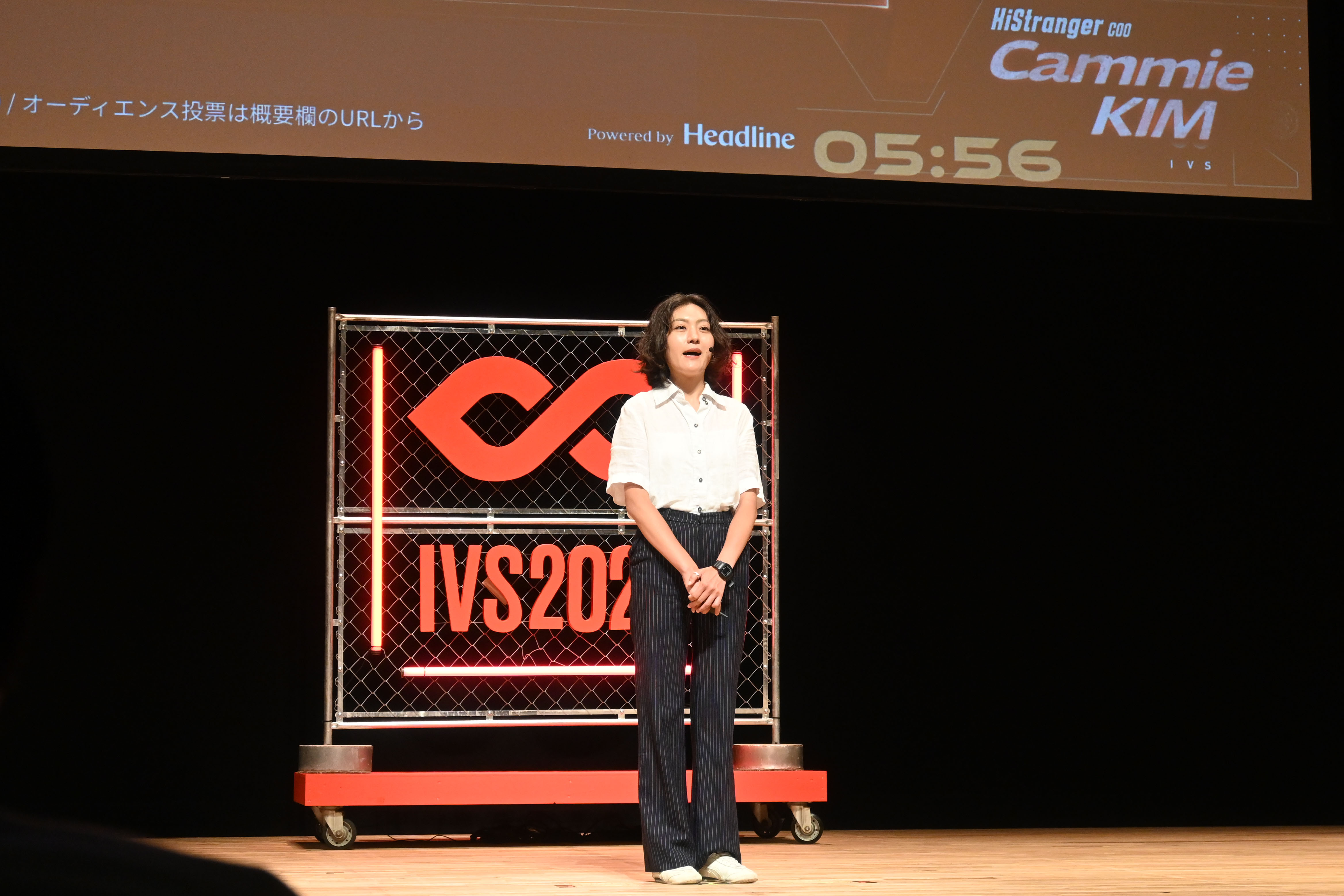 登壇したCOOのCammie KIM氏