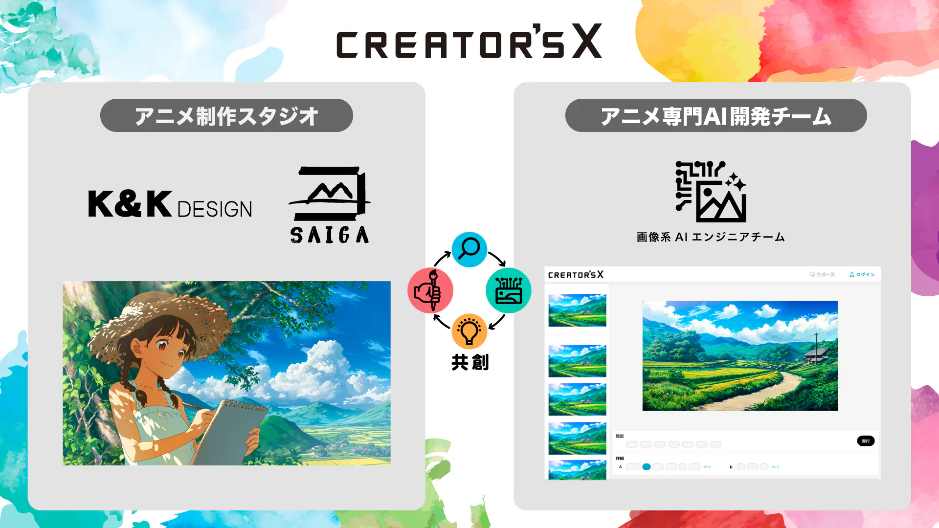 制作体制イメージ