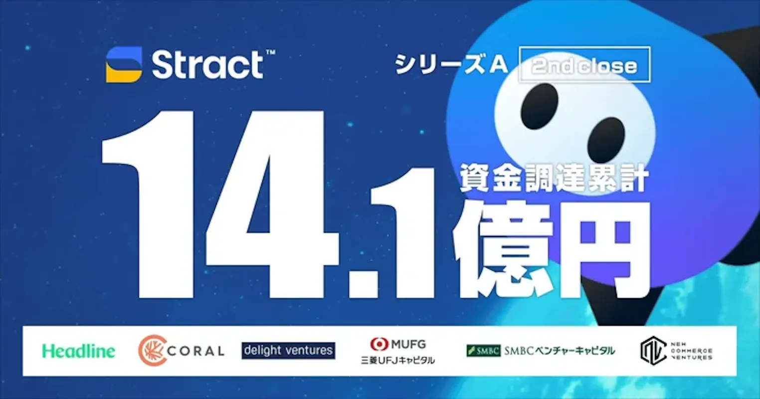 STRACT、EC支援アプリ「PLUG」の成長を背景に追加調達ー累計調達額は14.1億円に