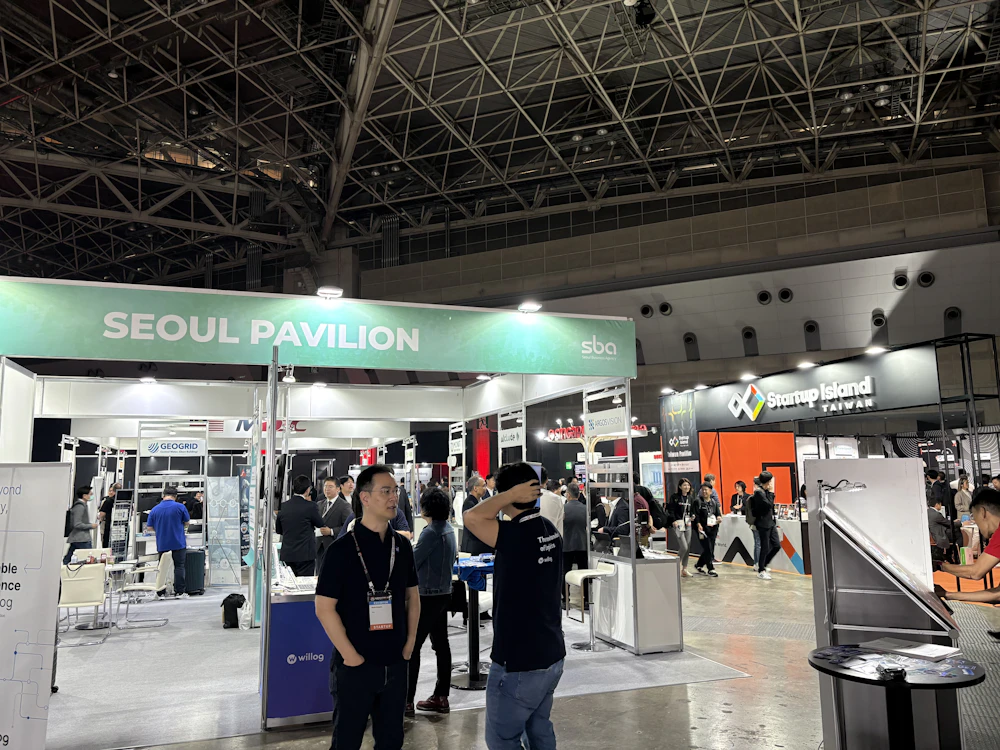 海外の展示ブースの様子