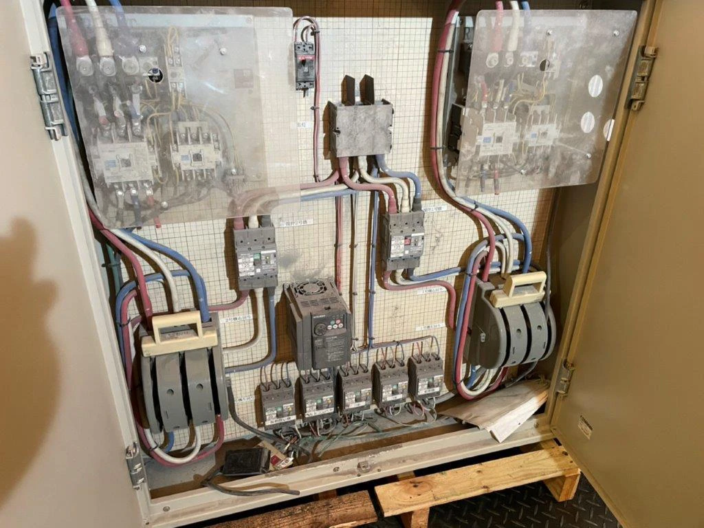 ＜飯室商店社製＞ガラス再生プラント撹拌機 22kw×2基 - 画像10