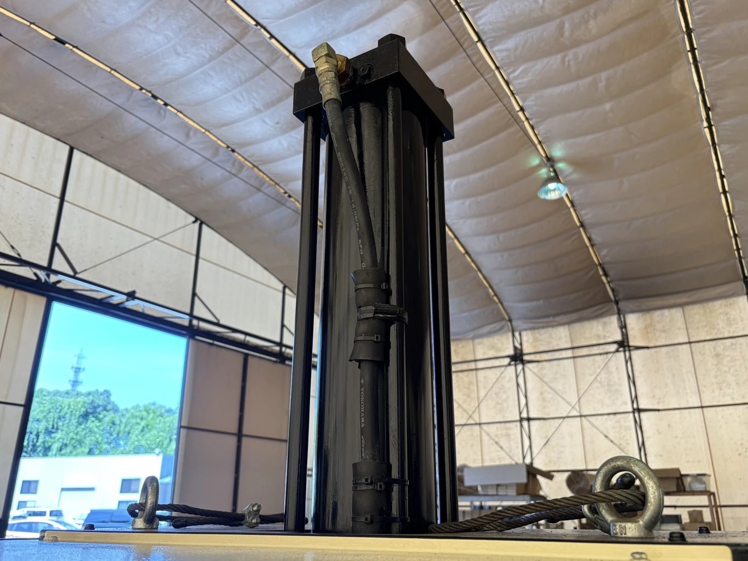 ＜クロダ / KURODA＞ 小型圧縮梱包機 カンプレッサー 5P　油圧式　2.2kw - 画像9