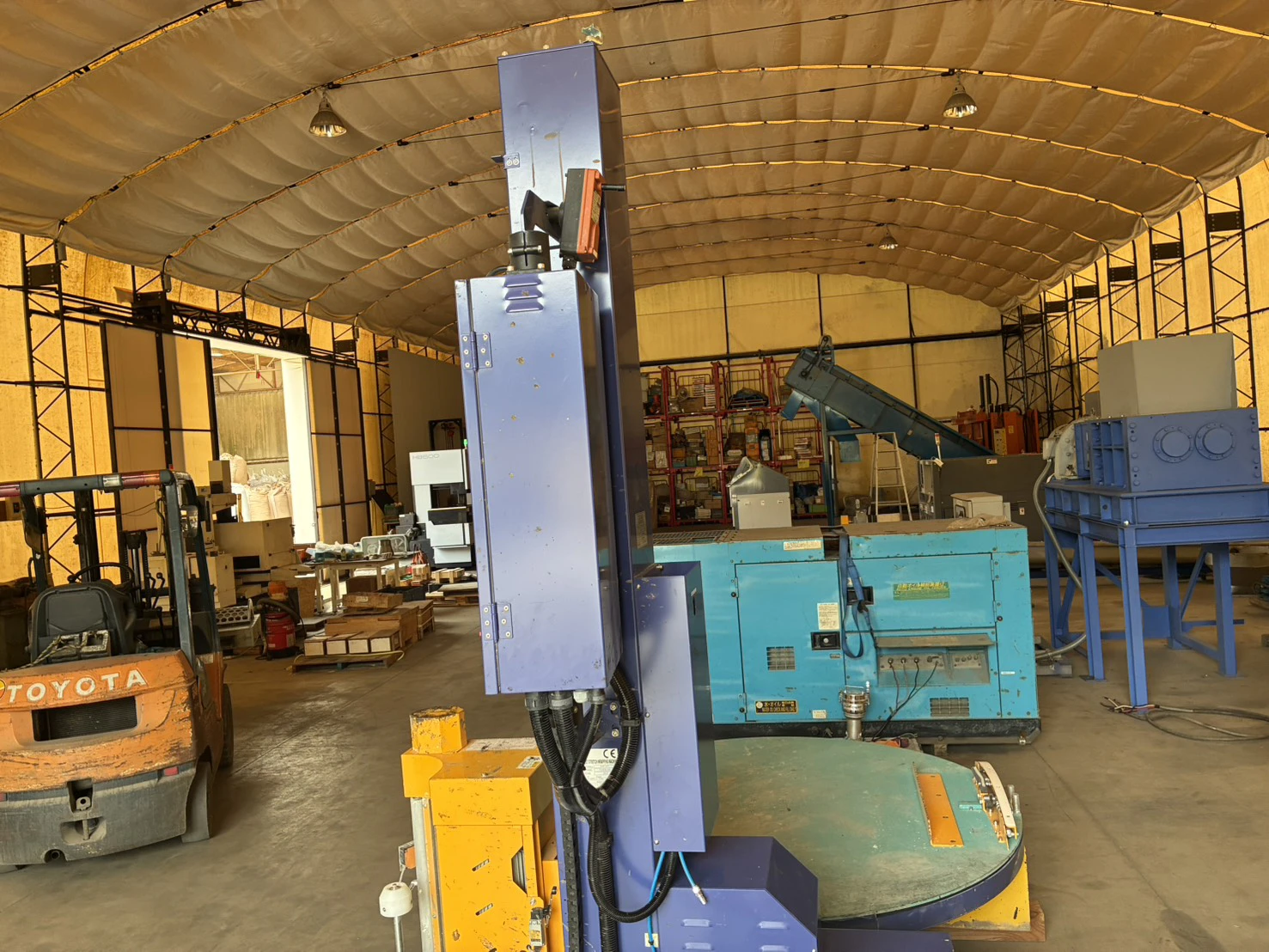 ＜司化成工業＞ストレッチフィルム包装機 DIA-MAC-30LXV　1.5kW 単相 200V 50/60Ｈz - 画像2