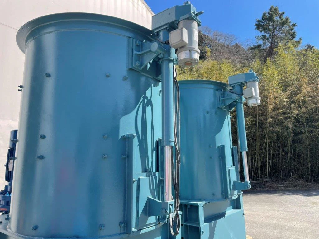 ＜飯室商店社製＞ガラス再生プラント撹拌機 22kw×2基 - 画像5