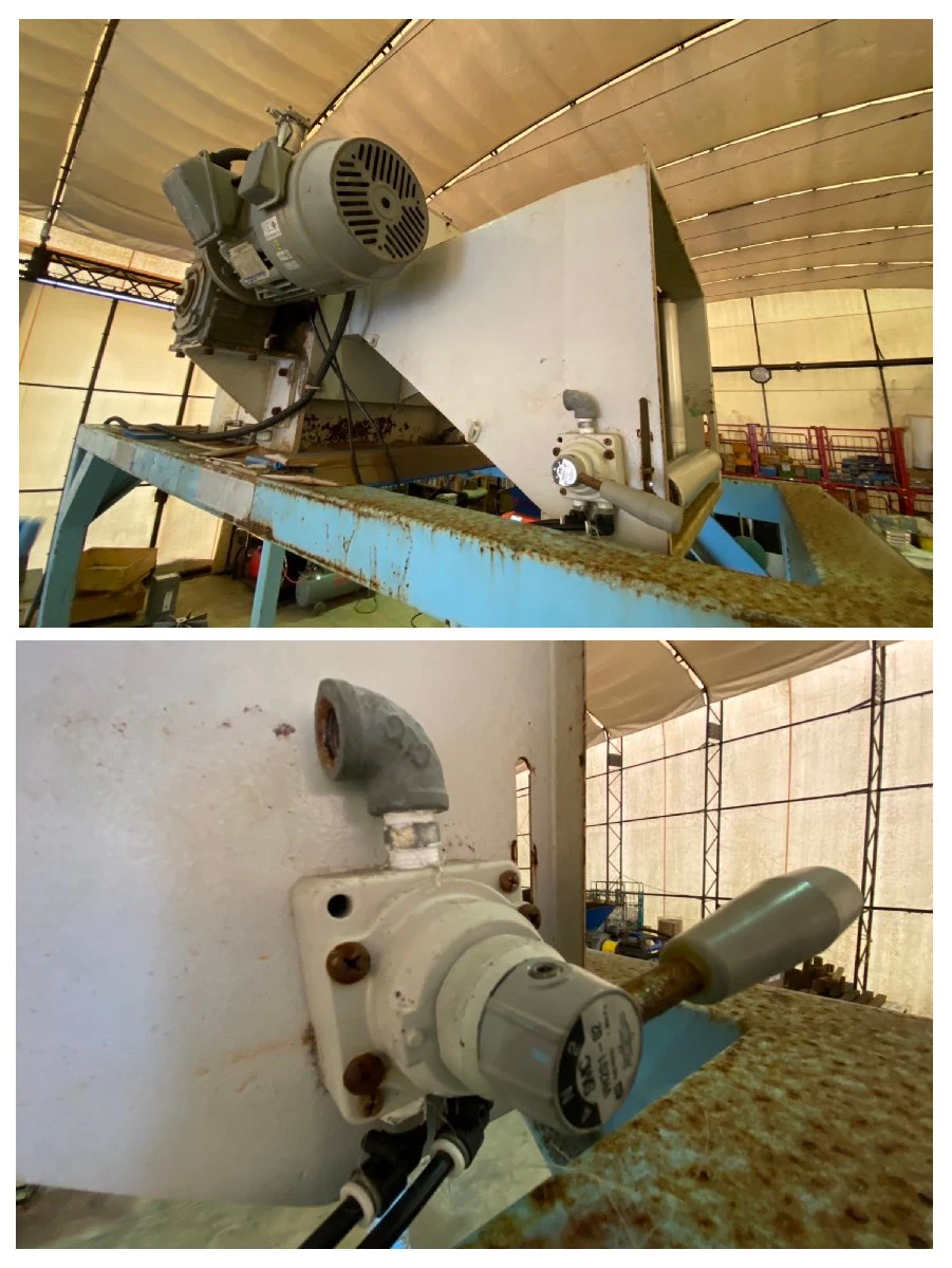 ＜メーカー不明＞自動巻取機　三相200V 1.5kW　巻取速度調整機能付き　ローラー幅450mm - 画像8