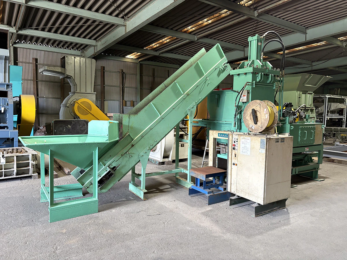 ＜鎌長製衡＞ペットボトル減容機 PBシリーズ PB-200　処理能力200㎏/h　7.5 kW　200/400/440V - 画像13