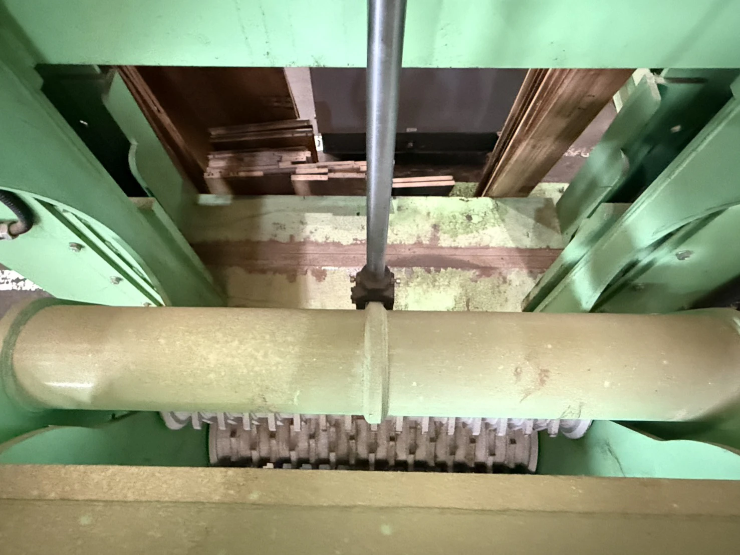 ＜サカモトテックス＞多目的油圧切断機（送りコンベア付き）PSH-60-800-1400　45kW　2022年式 - 画像10