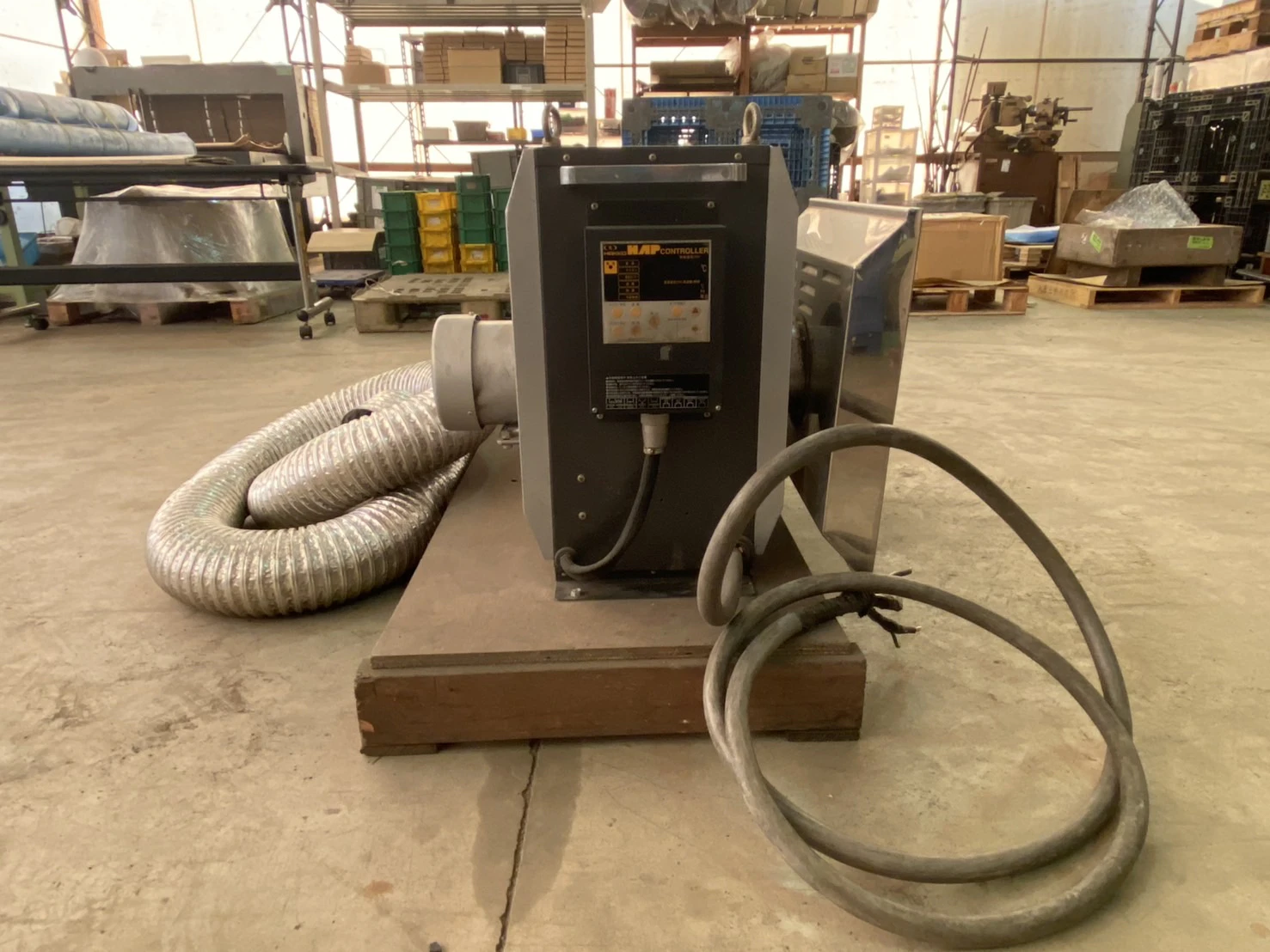 ＜八光電機＞熱風発生機 HAP2151　三相200V　50/60Hz　16.5kW ヒーター動力15kW - 画像8