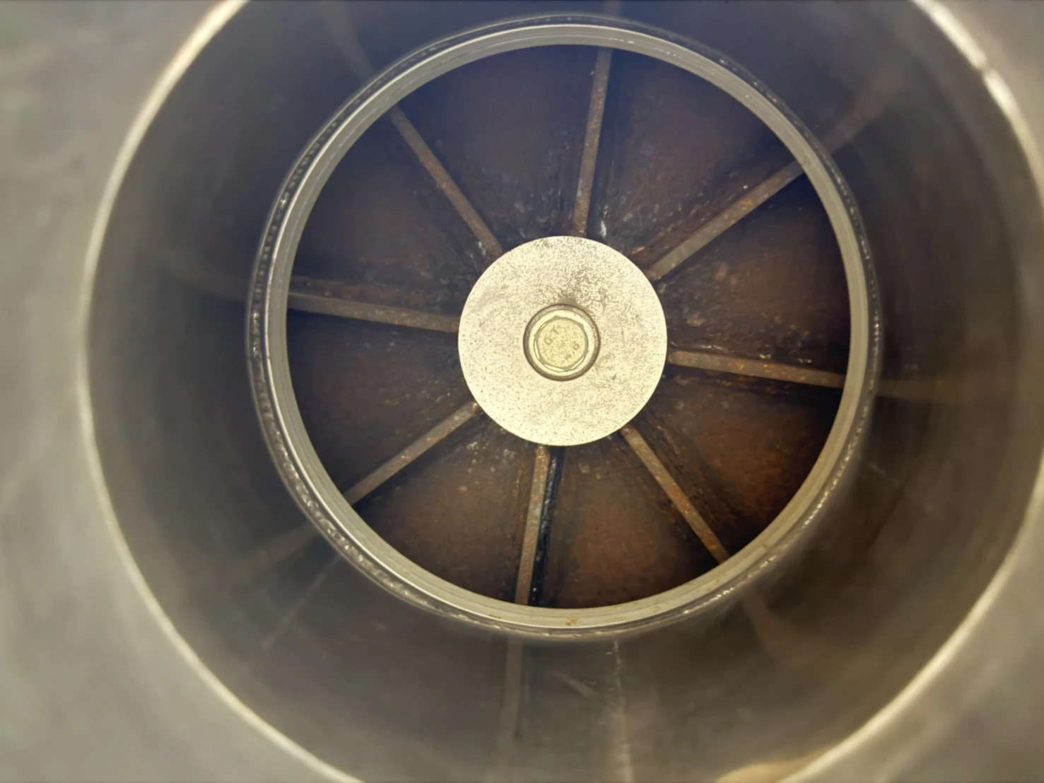 ＜日本シーム＞圧送ブロワー CMB-7.5 A-P　2015年製 7.5kW 吸出口穴径Φ165mm 200/220V（4P） - 画像9