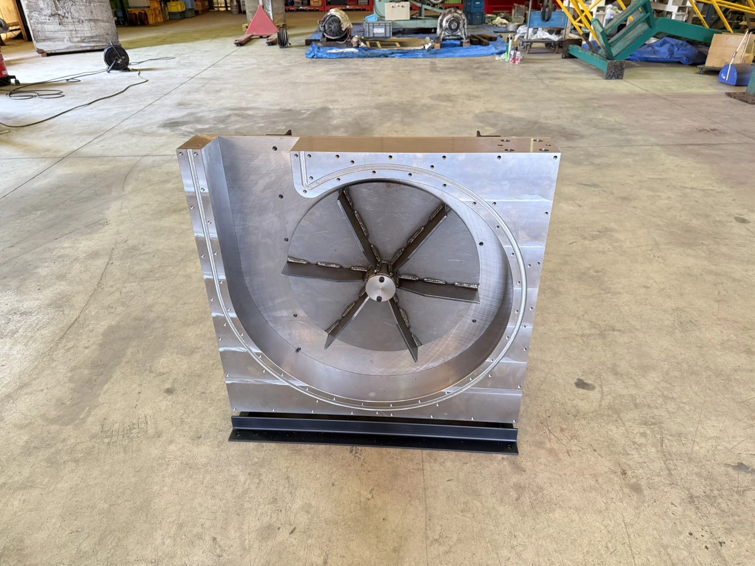 ＜神谷商事＞ボルトオン型ブロワー K-OP750型　7.5 kW（10HP）【展示品】 - 画像7