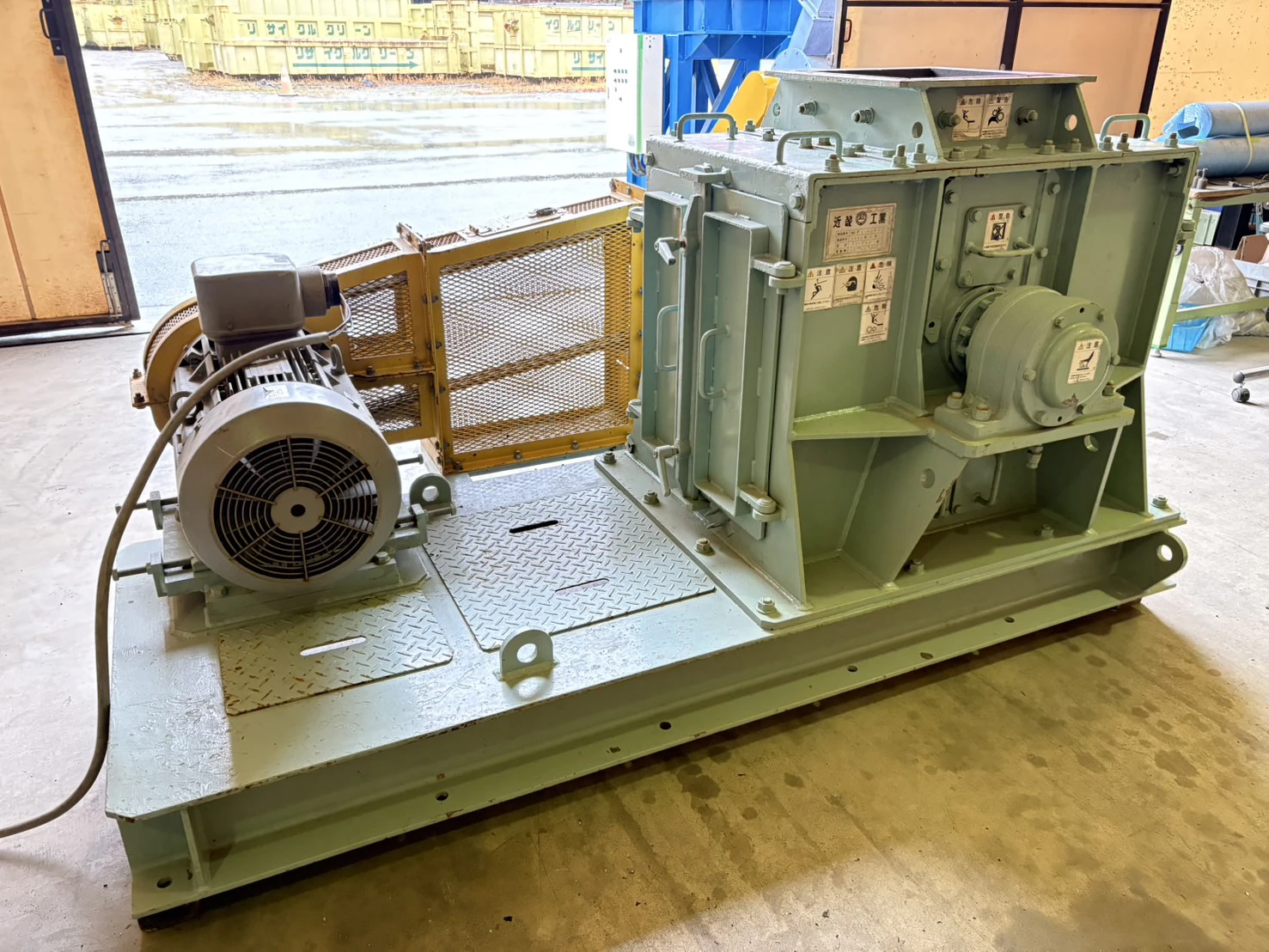 ＜近畿工業＞ハンマーミルクラッシャー T1-24B（モーター付）30kW×6P×220V　年式:2012/2 - 画像5