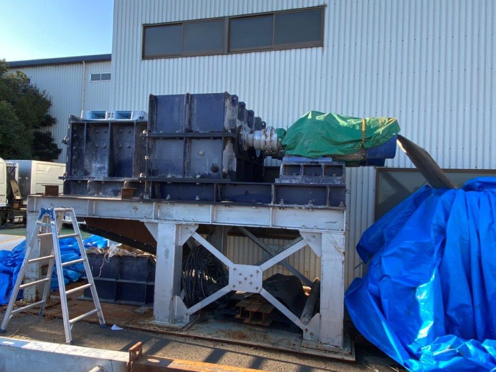 二軸粉砕機ライン
