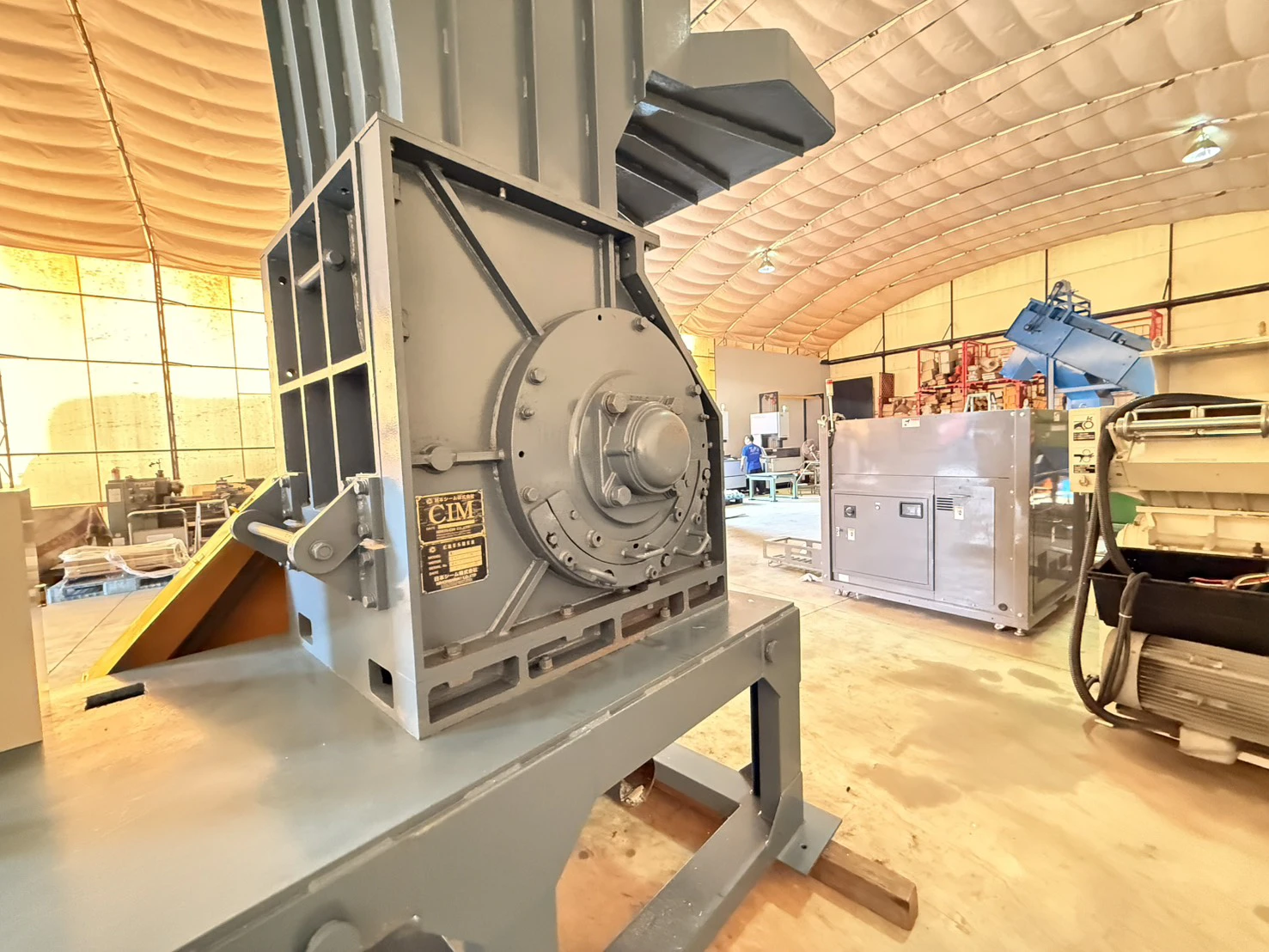 ＜日本シーム＞ 洗浄粉砕機 KSB-700　37kw　1989年式 - 画像5