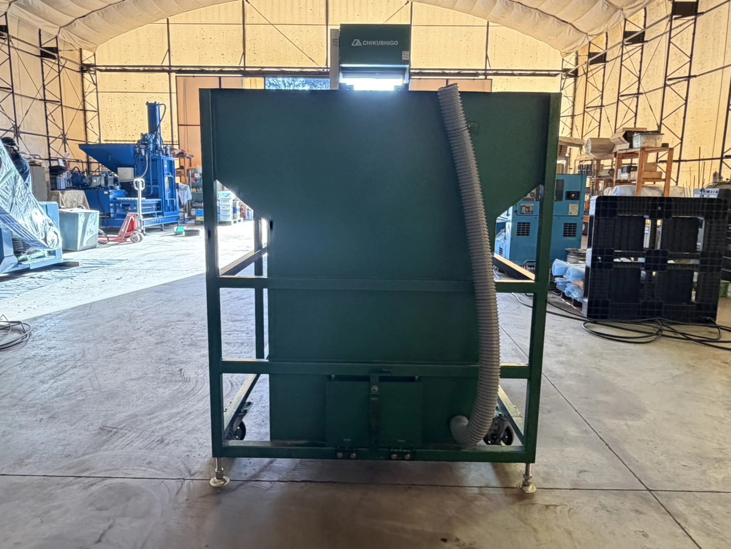 ＜ちくし号農機製作所＞ニンジン水槽コンベア　NSC-502　750W　搬送能力0.6～4t/h - 画像4