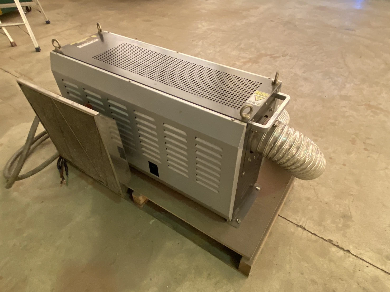 ＜八光電機＞熱風発生機 HAP2151　三相200V　50/60Hz　16.5kW ヒーター動力15kW - 画像5