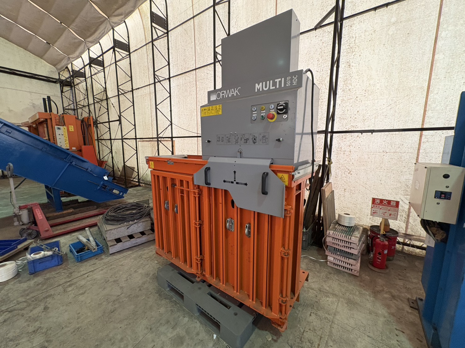 ＜ORWAK/オーワック＞連結式中型圧縮減容機 5070HDC　3kW　2018年式