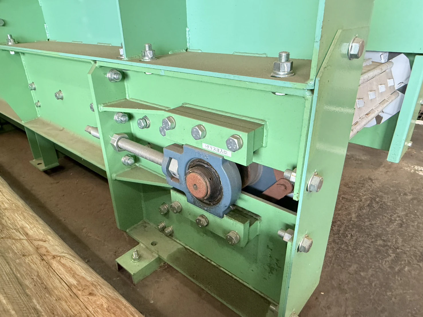 ＜サカモトテックス＞多目的油圧切断機（送りコンベア付き）PSH-60-800-1400　45kW　2022年式 - 画像12