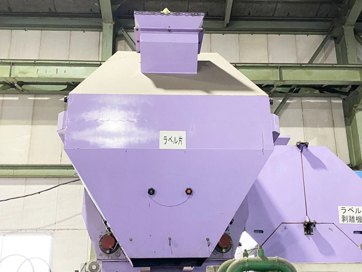 ＜韓国 J.One Re-Tech＞ ラベル取機＋ラベルタンブラー　ペットボトル用 　15kW - 画像2