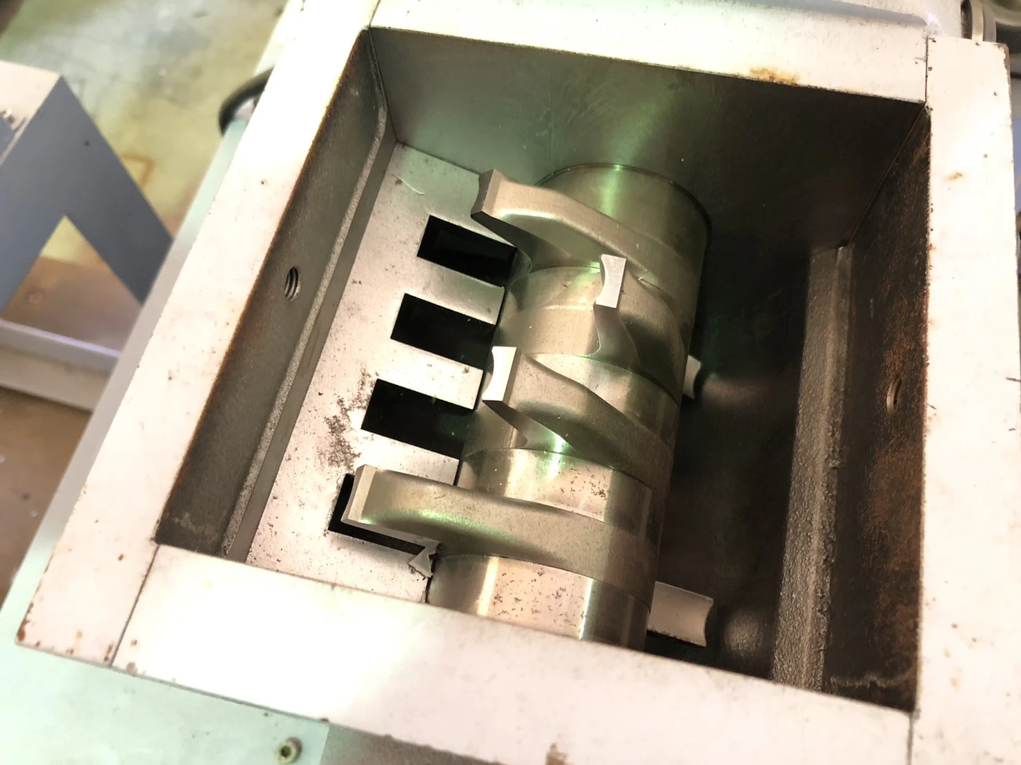 ＜HARMO/ハーモ＞グランカッター 粒断機 SPC-200 キャスター付① - 画像8