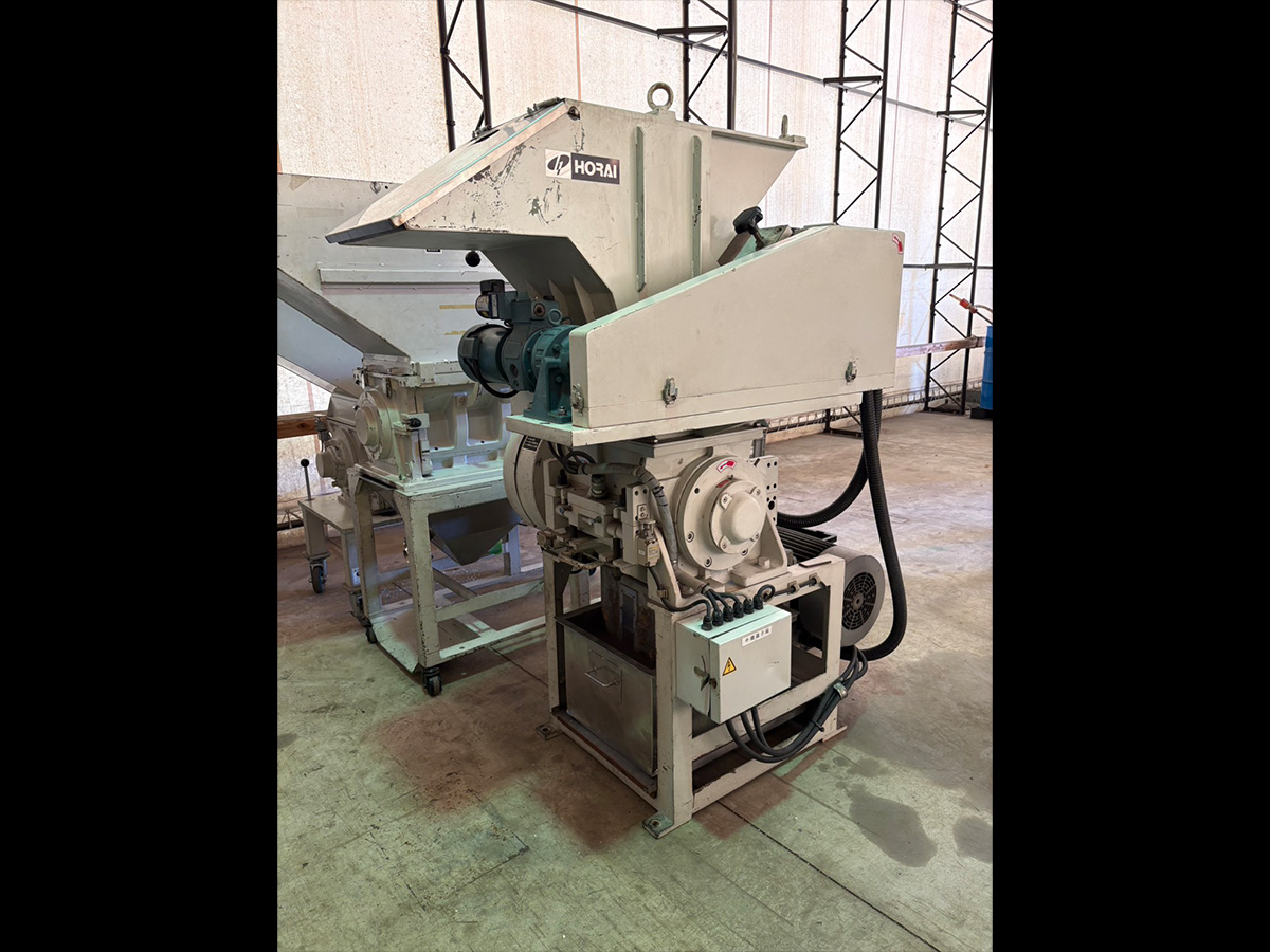 ＜HORAI/ホーライ＞ 高速一軸粉砕機 UG03-360　15 kW（20HP）1995年式