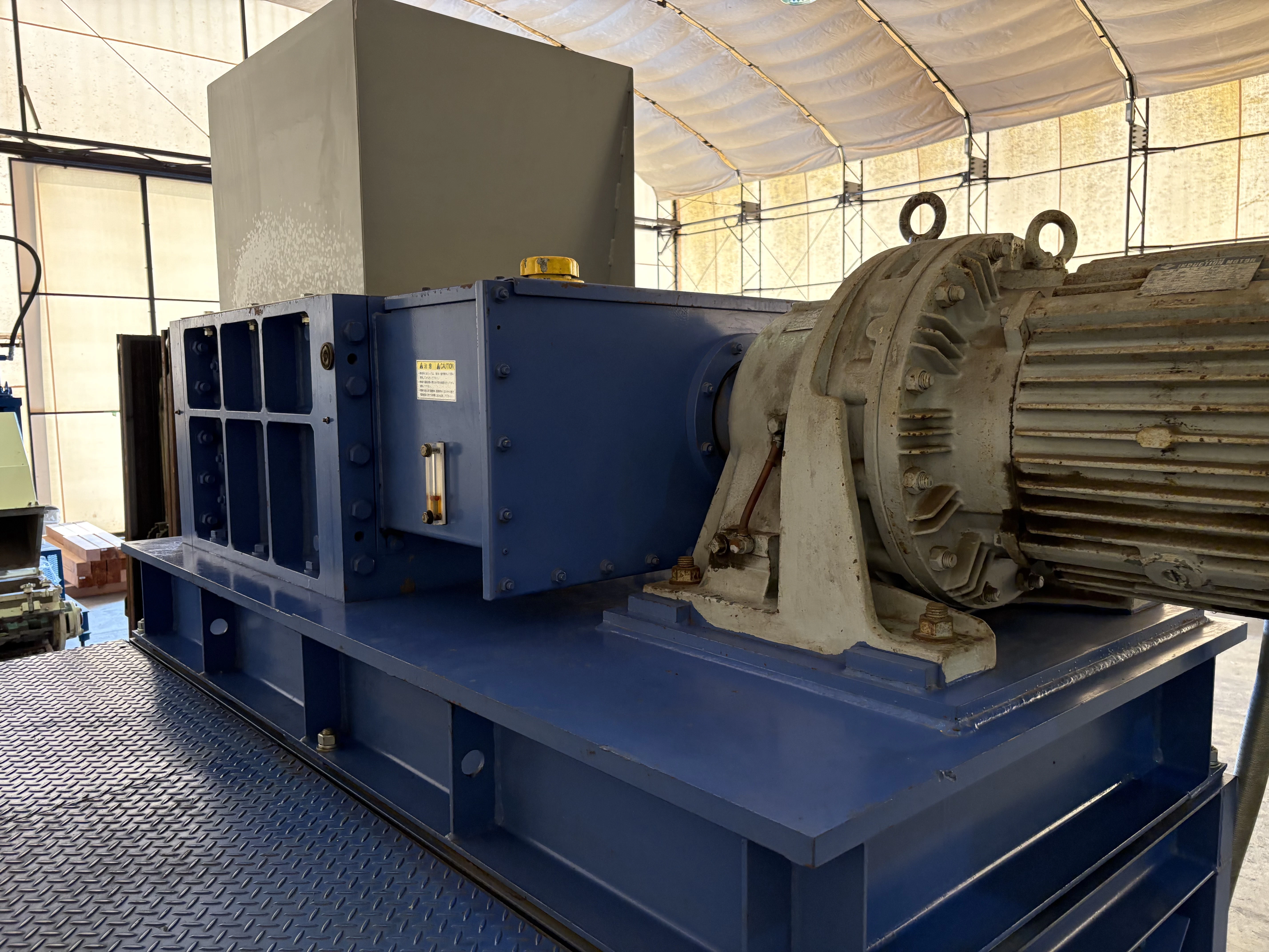 ＜タジリ＞二軸破砕機　18.5kW×1基　50Hz　 - 画像7