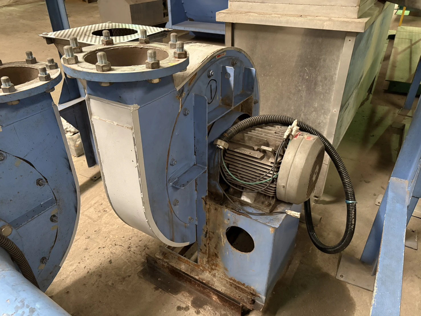 ＜昭和電機＞ブロワーホッパーサイクロンセット　KSB-5500P-M211　5.5kW ① - 画像2