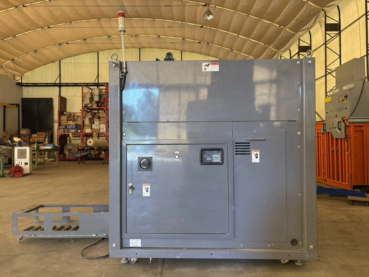 ＜山本製作所＞発泡スチロール溶融機 ハイメルター RE-E502　処理能力50kg/h - 画像5